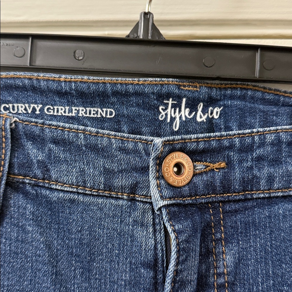 Style & Co. Curvy Girlfriend Denim Jeans - Picture 2 of 3